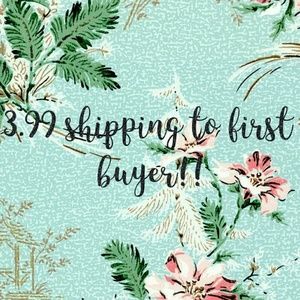 $3.99 shipping for first buyer!!!